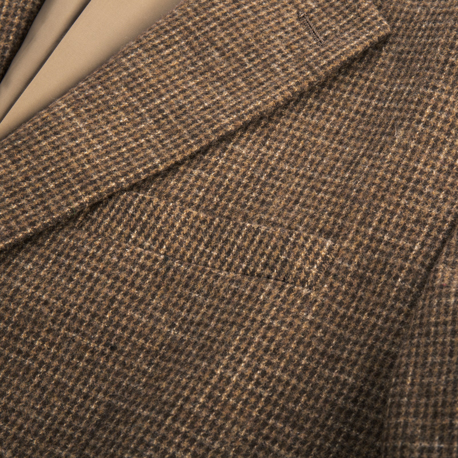 Herringbone Tweed Two Buttons Blazer British Wool Blend Sport Coat Jacket - Image 30