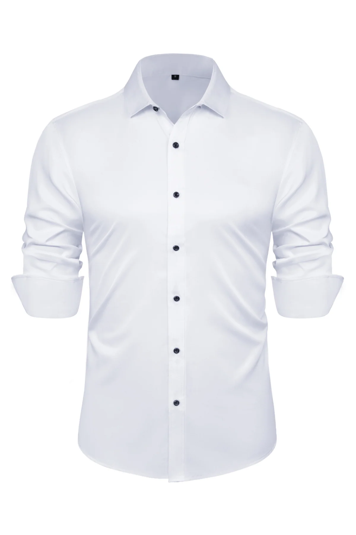 Men's Dress Shirts Long Sleeve Regular Fit Wrinkle Free Casual Button Down Cardigans Shirts - Image 13