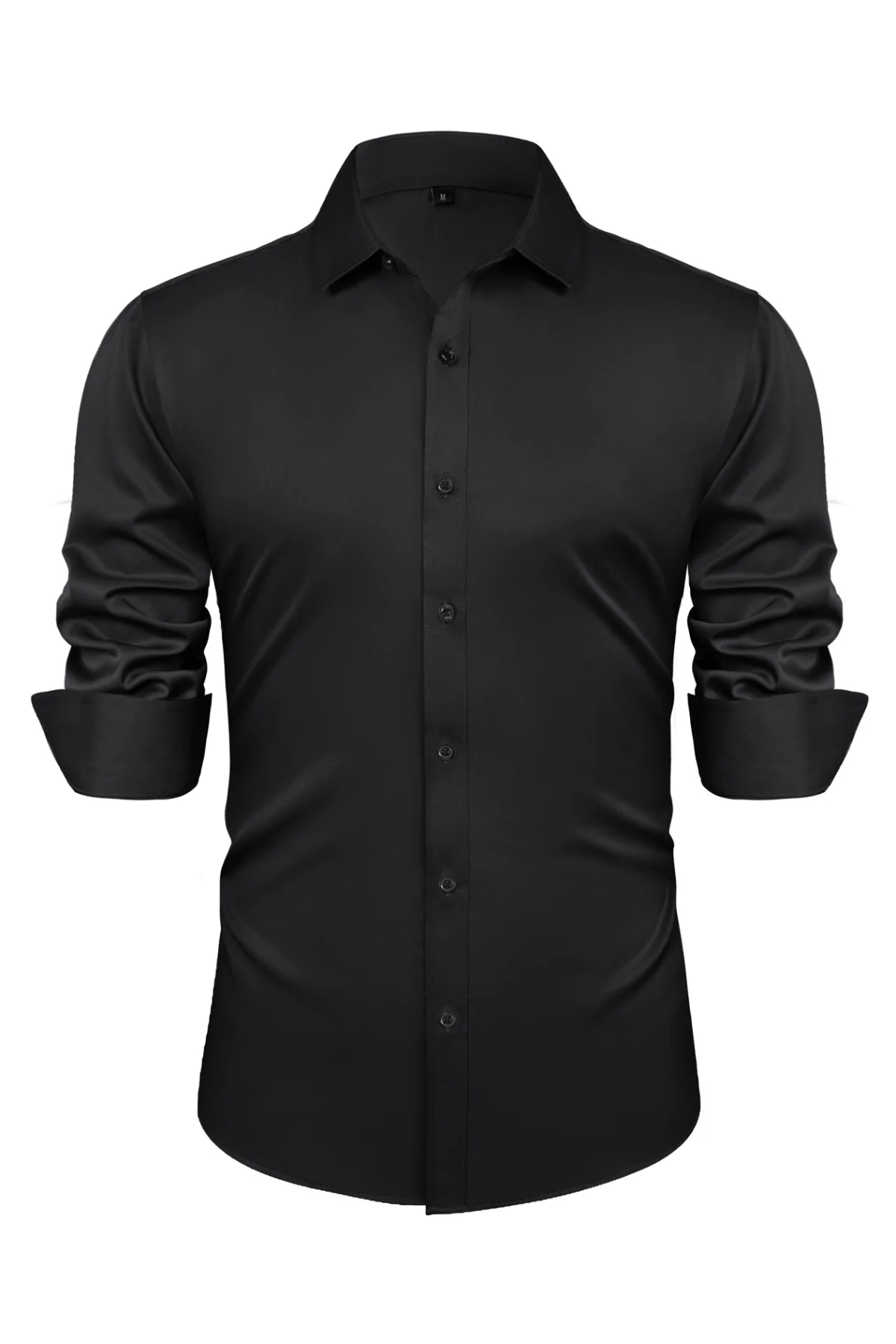 Men's Dress Shirts Long Sleeve Regular Fit Wrinkle Free Casual Button Down Cardigans Shirts - Image 17