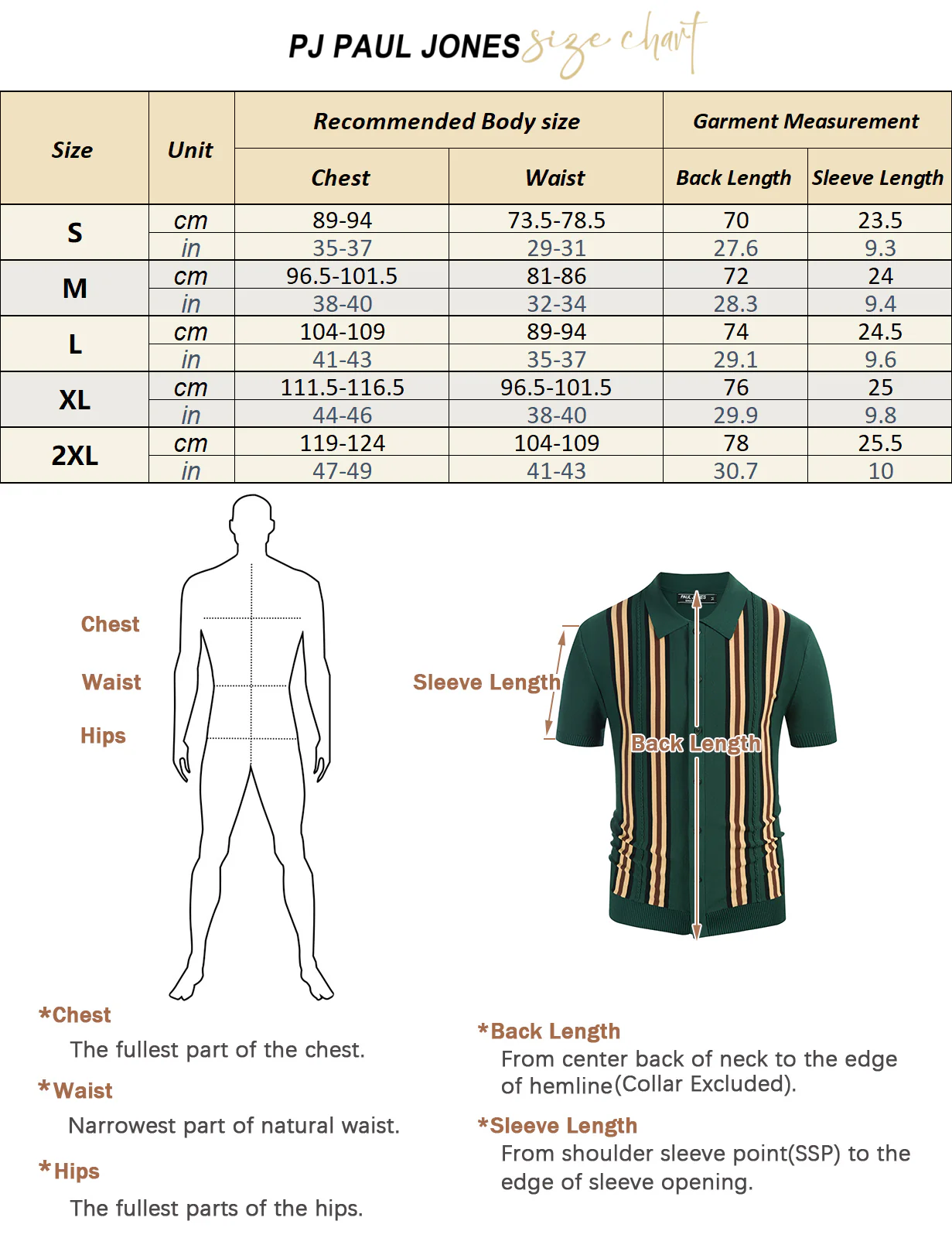 Mens Polo Shirts Vintage Striped Button Down Knitted Golf Cardigans Shirts - Image 43