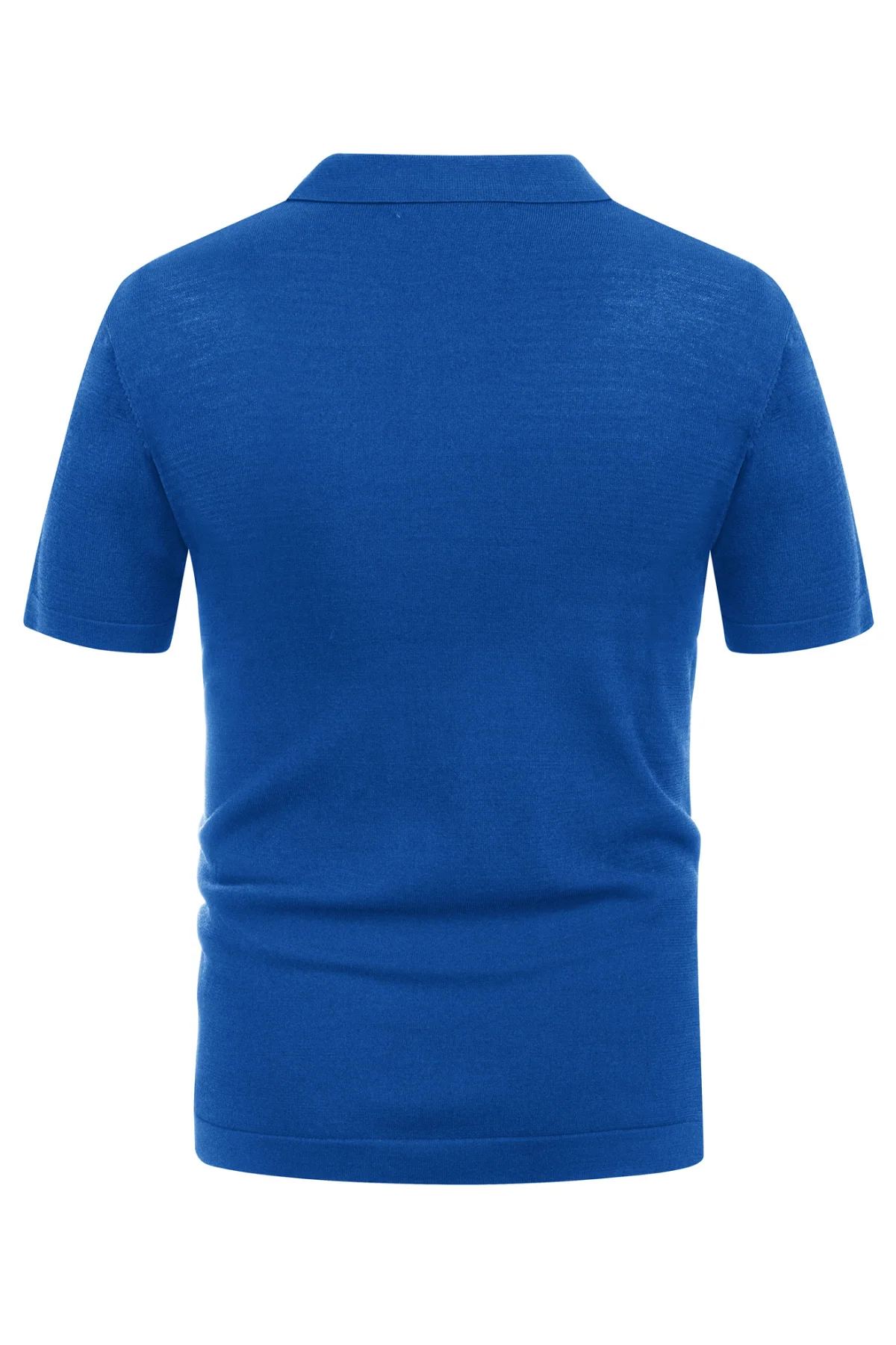 Mens Polo Shirts Vintage Striped Lightweight Knitting Golf Cardigans Shirts - Image 68