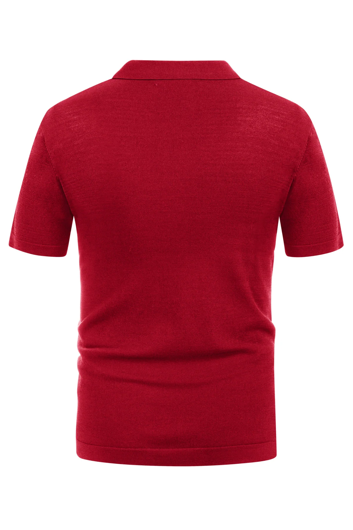Mens Polo Shirts Vintage Striped Lightweight Knitting Golf Cardigans Shirts - Image 78