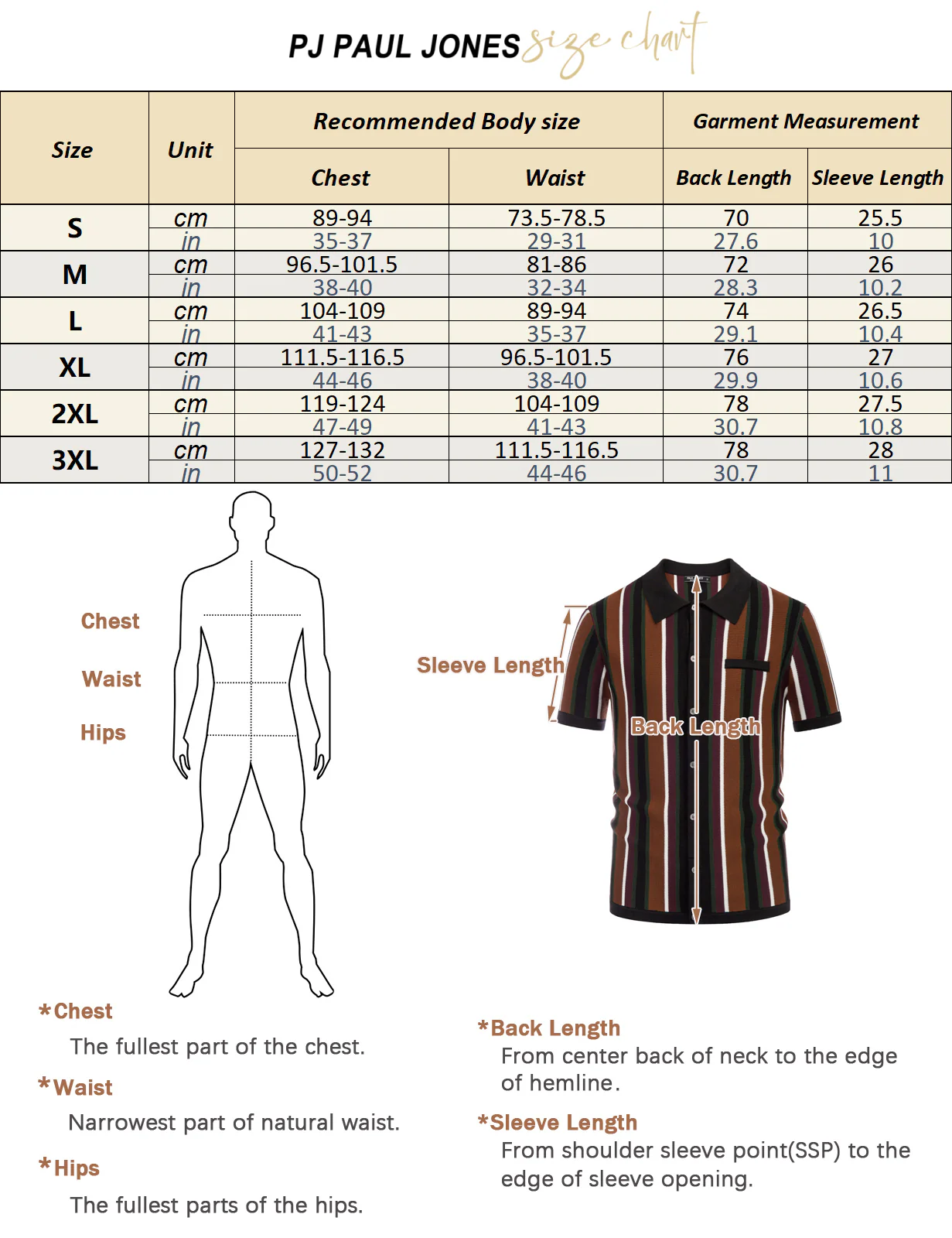 Men’s Short Sleeve Knit Shirt Vintage Stripe Lapel Collar Polo Cardigans Shirts - Image 88