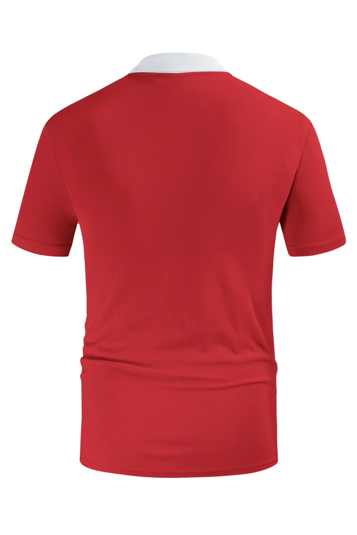 Mens Polo Shirt Short Sleeve Performance Golf Polo Pullover Shirts Daily Casual Wear - Image 19