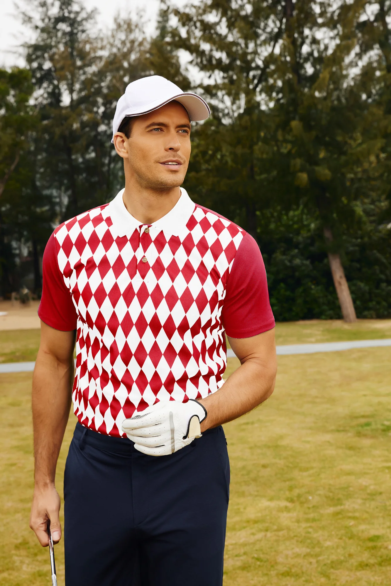 Mens Polo Shirt Short Sleeve Performance Golf Polo Pullover Shirts Daily Casual Wear - Image 21