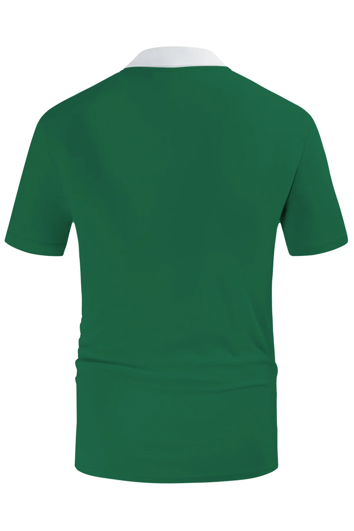 Mens Polo Shirt Short Sleeve Performance Golf Polo Pullover Shirts Daily Casual Wear - Image 4
