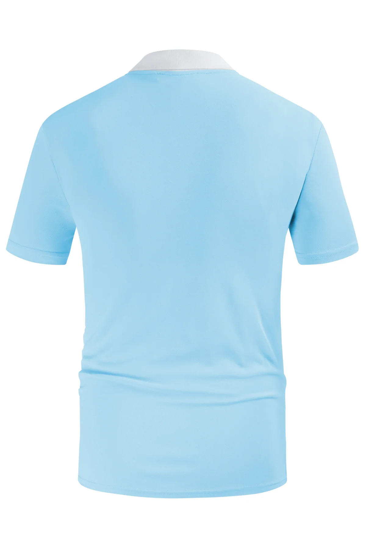 Mens Polo Shirt Short Sleeve Performance Golf Polo Pullover Shirts Daily Casual Wear - Image 9
