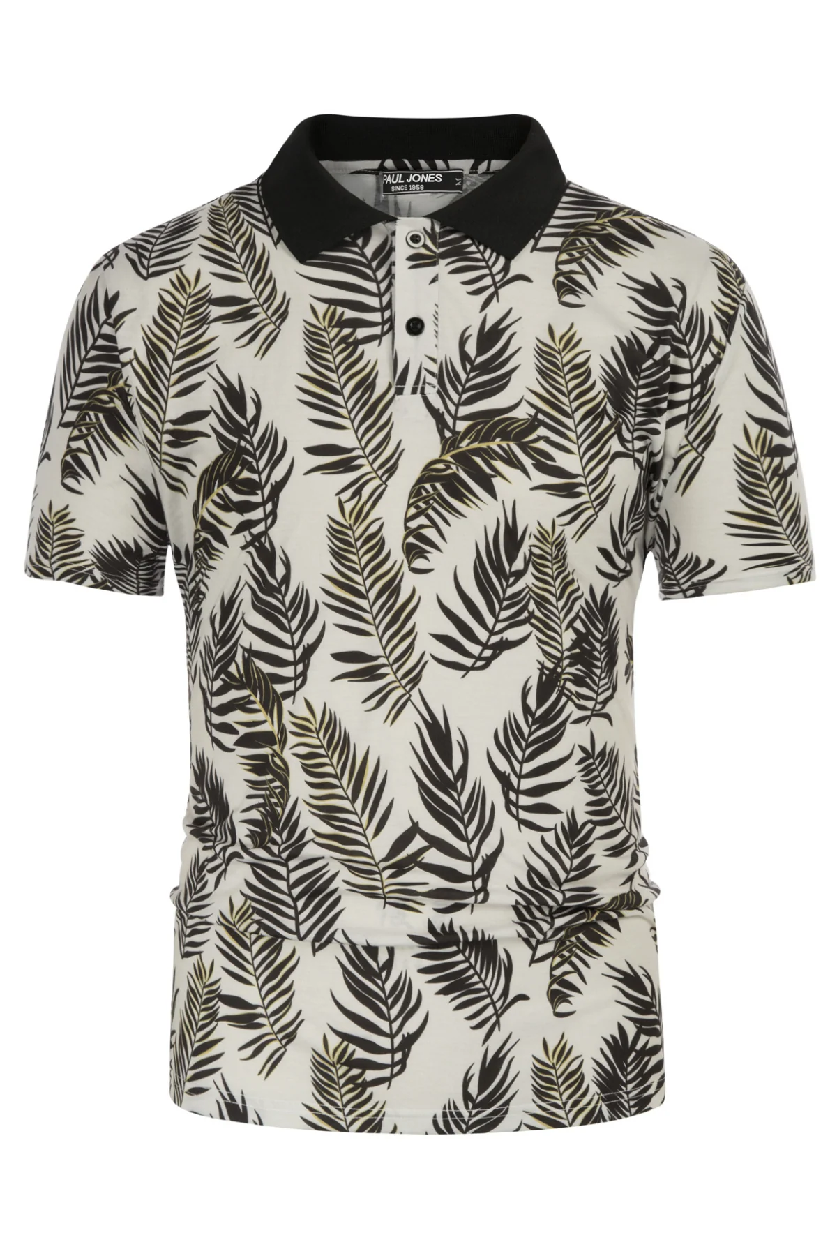 Mens Flower Polo Shirts Vintage Print Casual Tee Pullover Shirts for Summer - Image 13