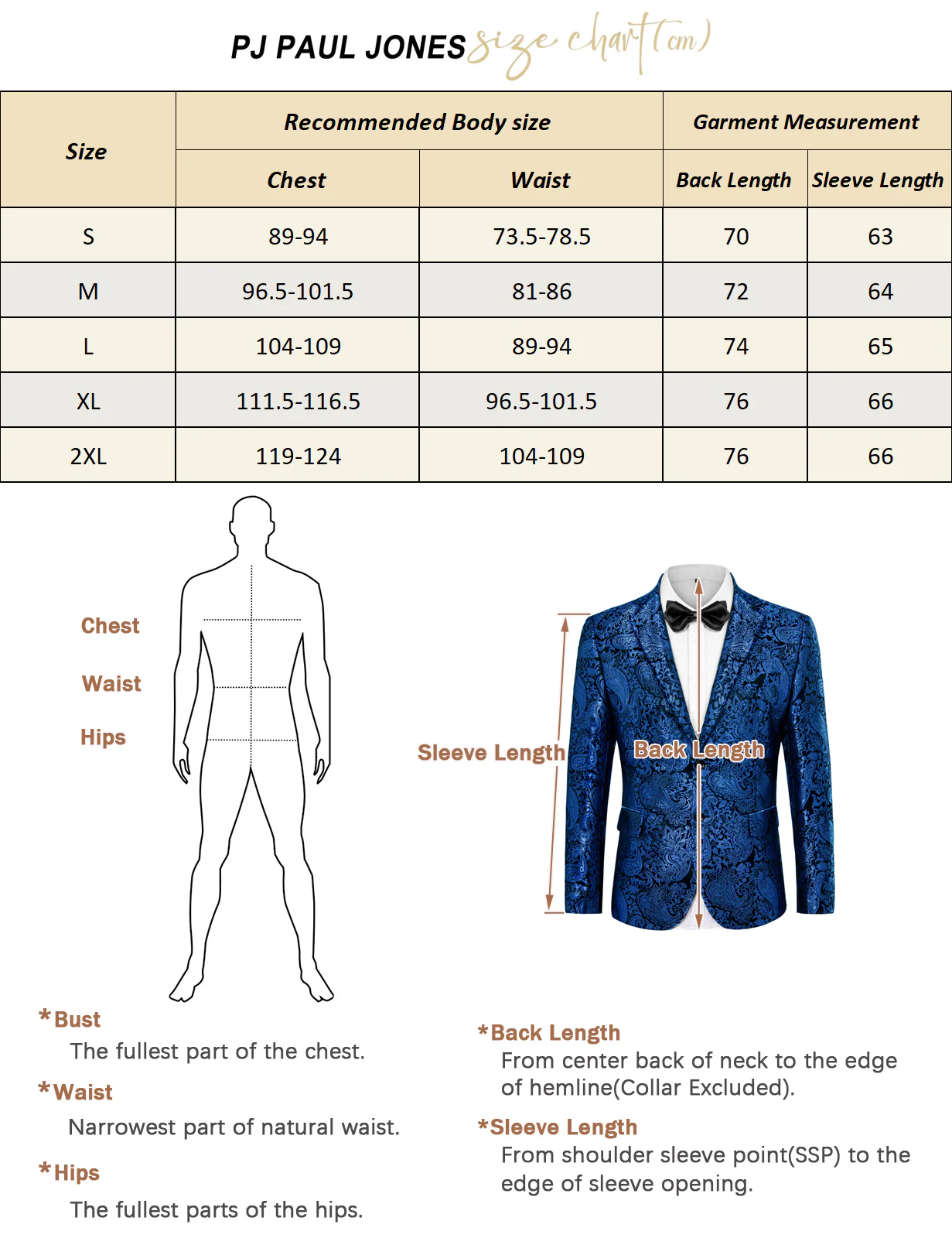 Mens Floral Tuxedo Two Buttons Jacket Paisley Suit Blazer Jacket for Dinner Prom - Image 19
