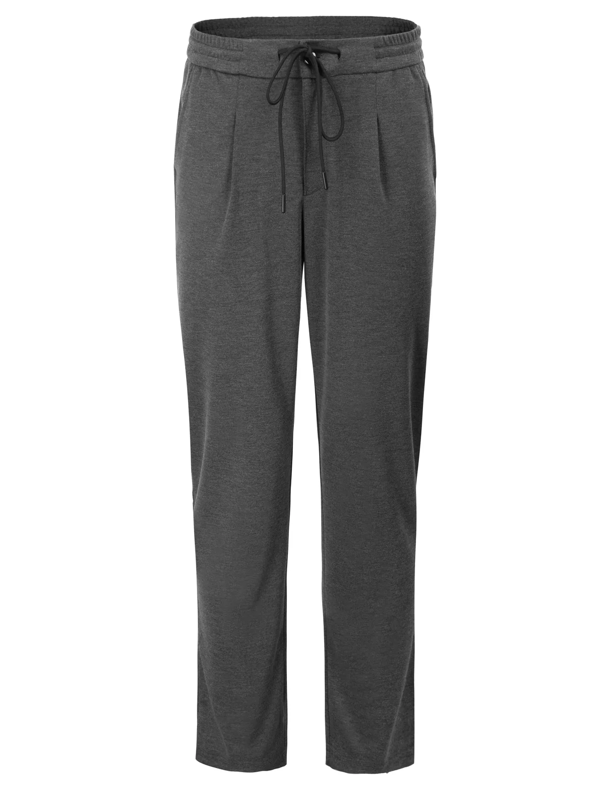 Men Multi-Pocket Pants Casual Comfy Elastic Drawstring Waist Pants - Image 5
