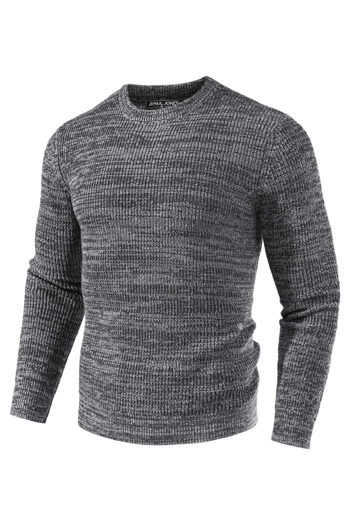 Men's Crewneck Sweater Long Sleeve Vintage Knitted Pullover - Image 15