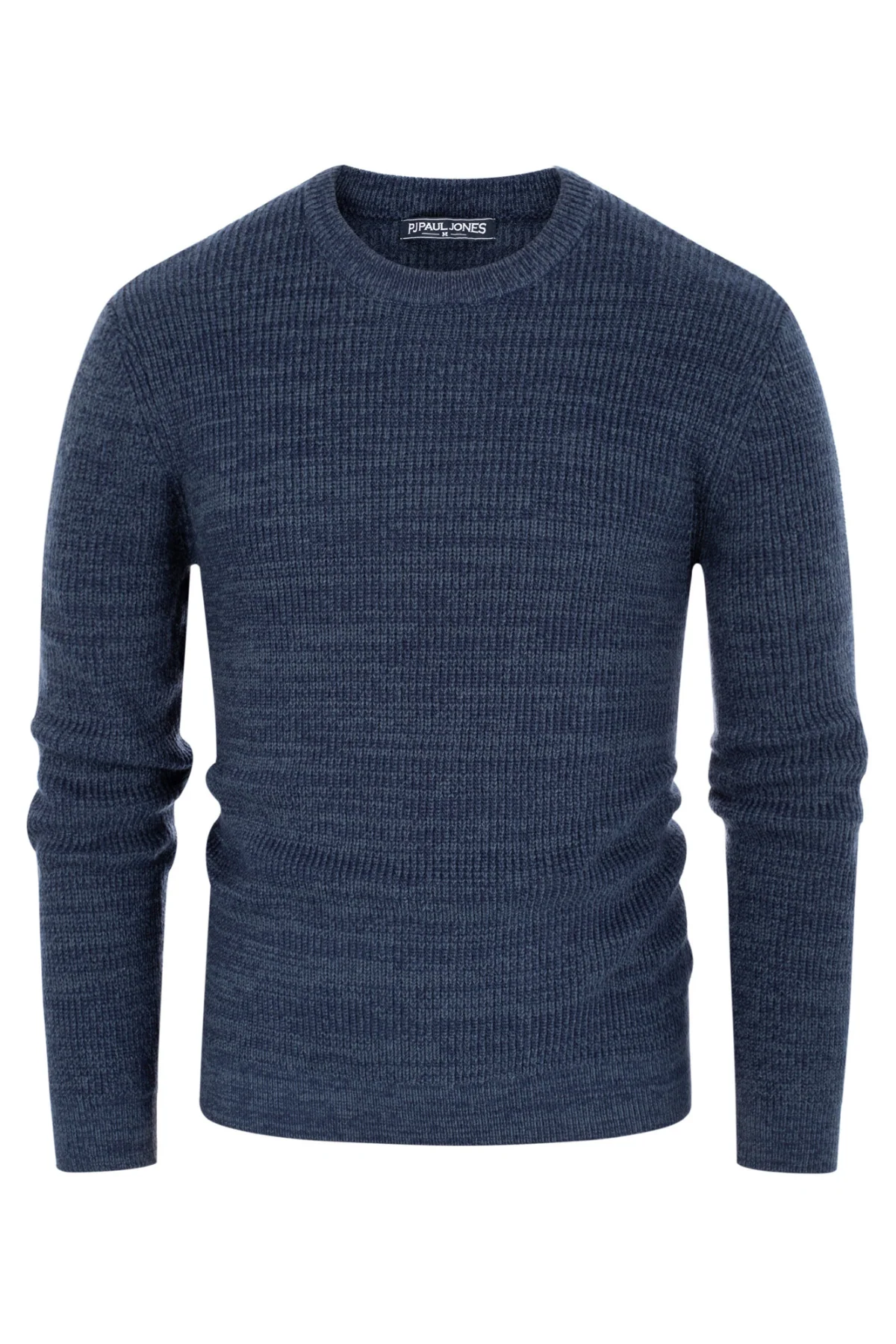 Men's Crewneck Sweater Long Sleeve Vintage Knitted Pullover - Image 3