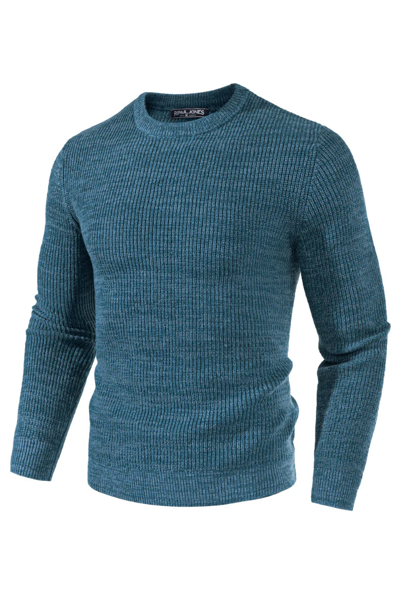 Men's Crewneck Sweater Long Sleeve Vintage Knitted Pullover - Image 30