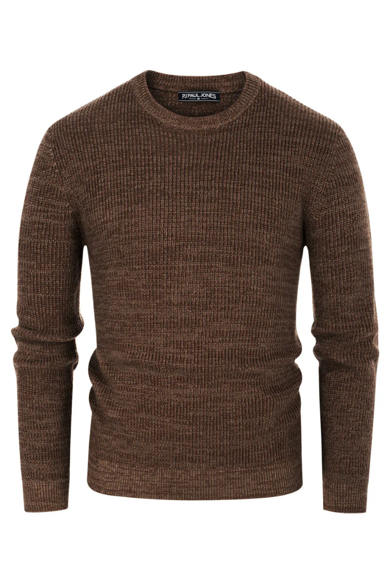 Men's Crewneck Sweater Long Sleeve Vintage Knitted Pullover - Image 34