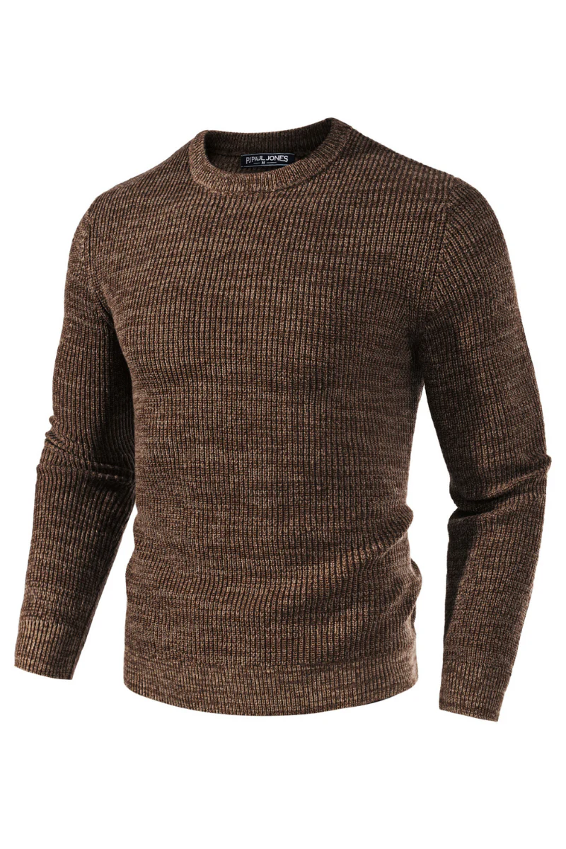 Men's Crewneck Sweater Long Sleeve Vintage Knitted Pullover - Image 35