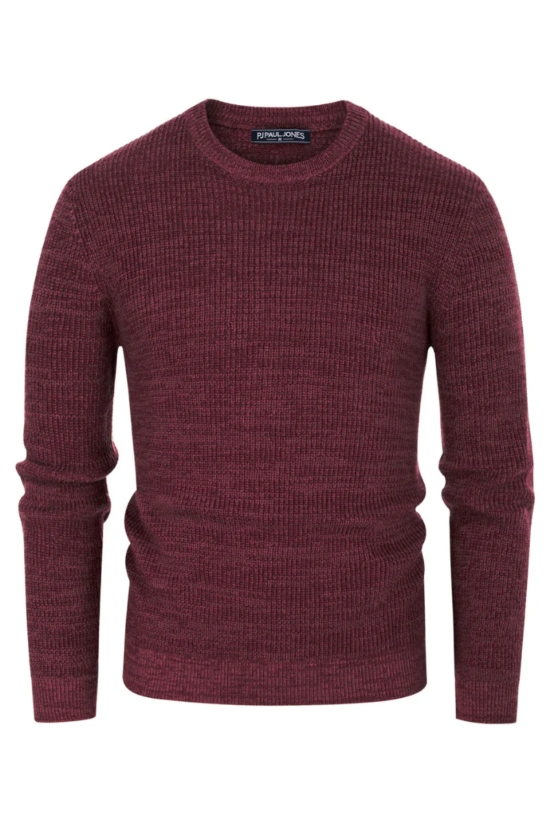 Men's Crewneck Sweater Long Sleeve Vintage Knitted Pullover - Image 36