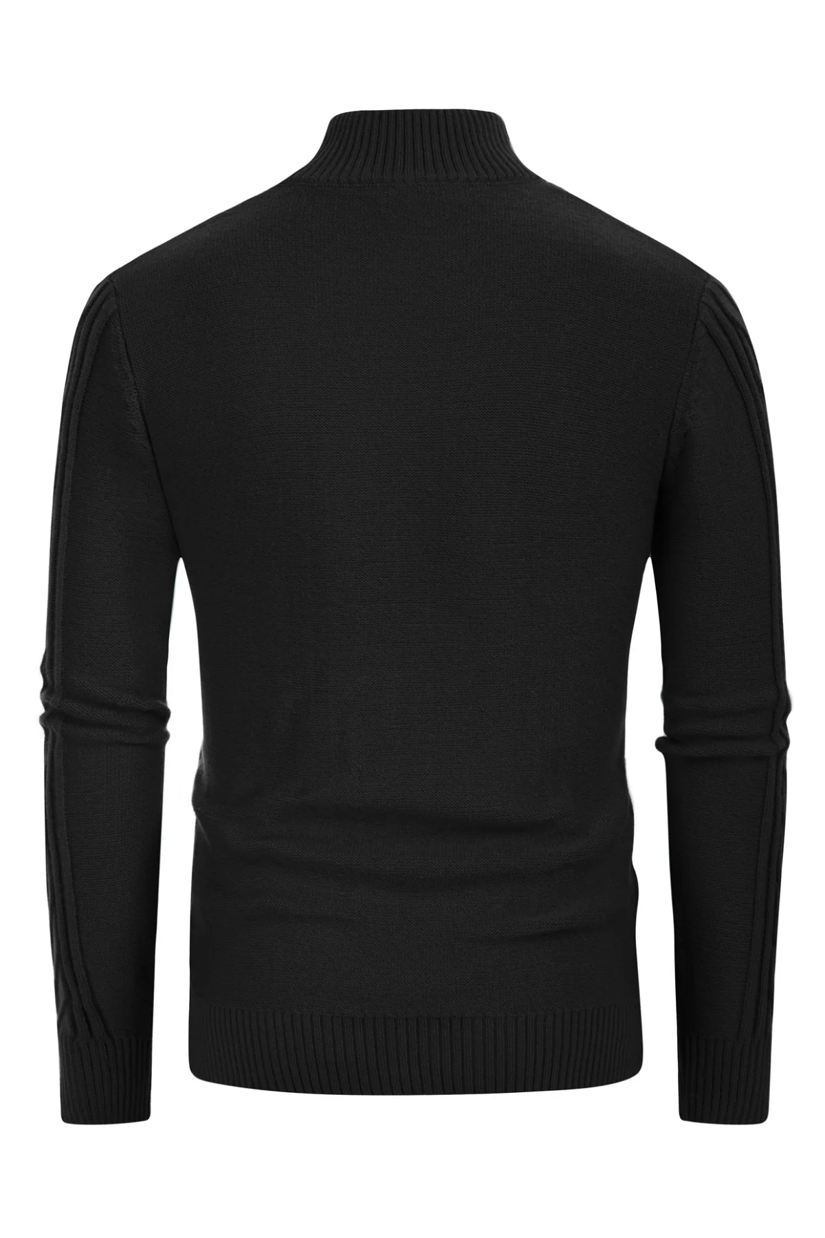 Men's Cable Knit Henley Pullover Sweater Thermal Jumper Sweaters - Image 10