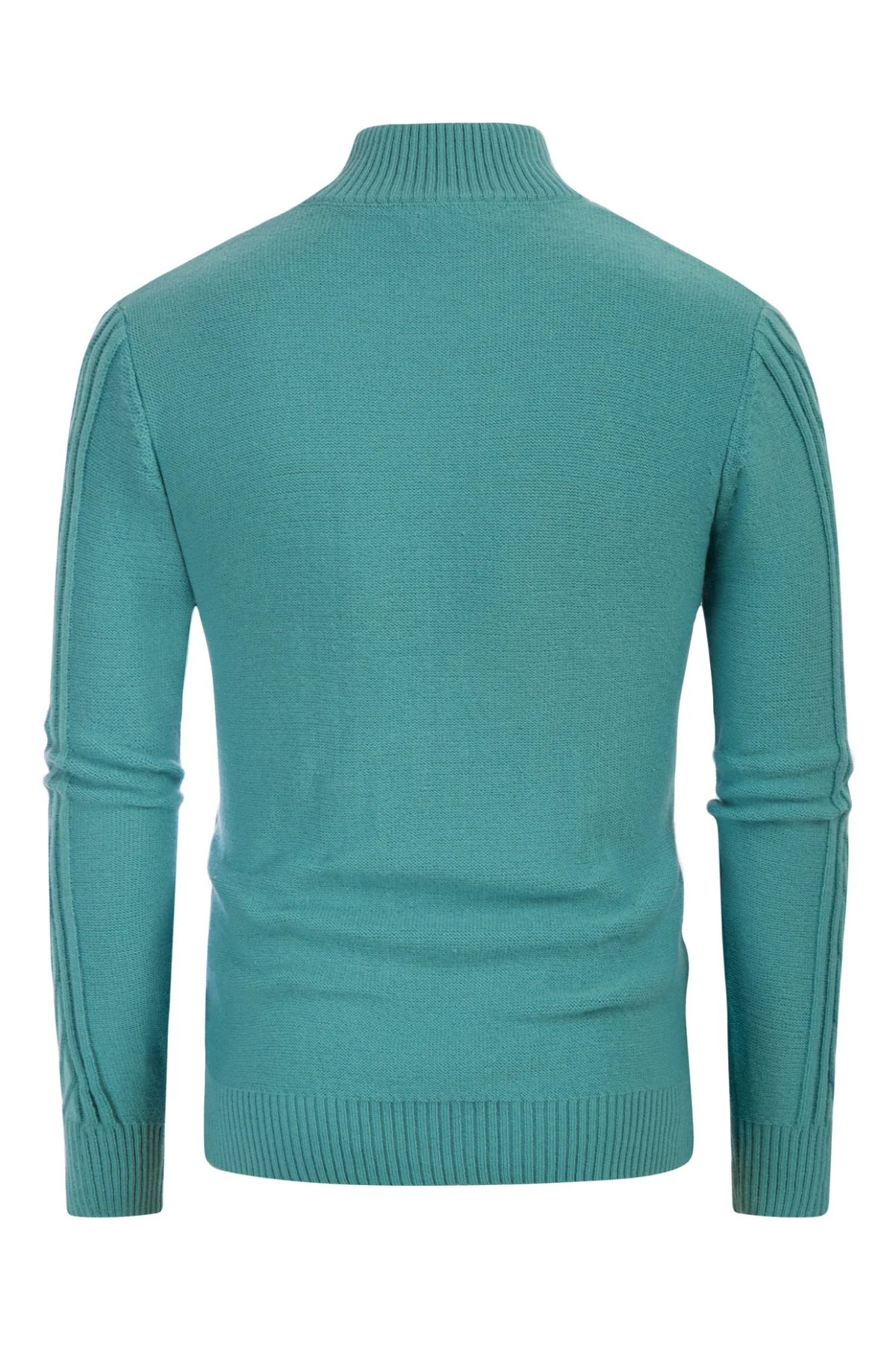 Men's Cable Knit Henley Pullover Sweater Thermal Jumper Sweaters - Image 15