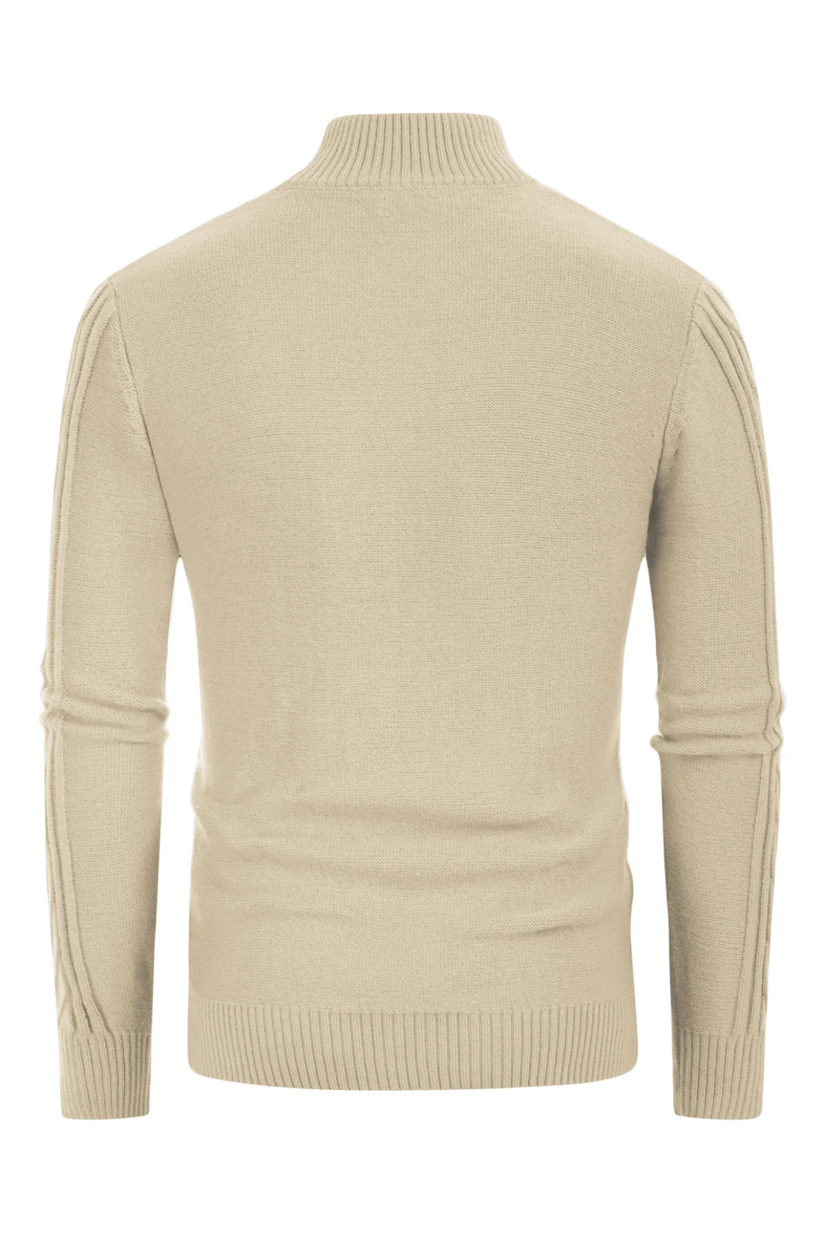 Men's Cable Knit Henley Pullover Sweater Thermal Jumper Sweaters - Image 20