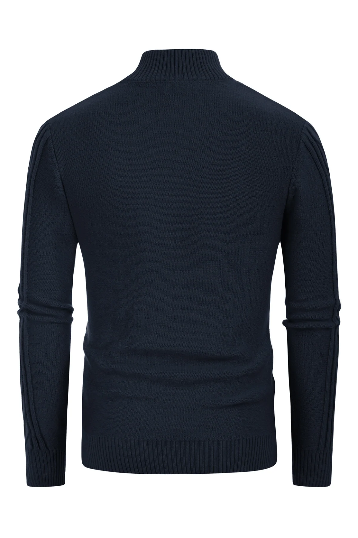 Men's Cable Knit Henley Pullover Sweater Thermal Jumper Sweaters - Image 29