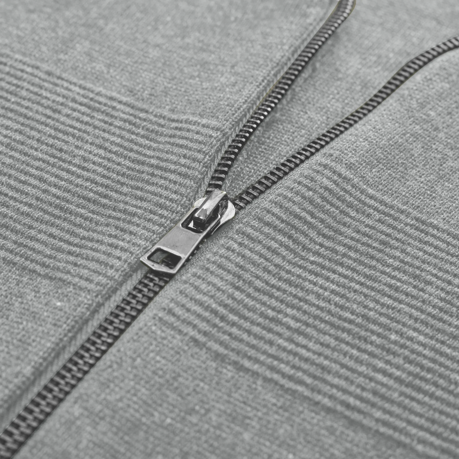 Men's Full Zip Up Sweater Casual Stand Collar Cardigan Lightweight Knit Jacket - Image 67