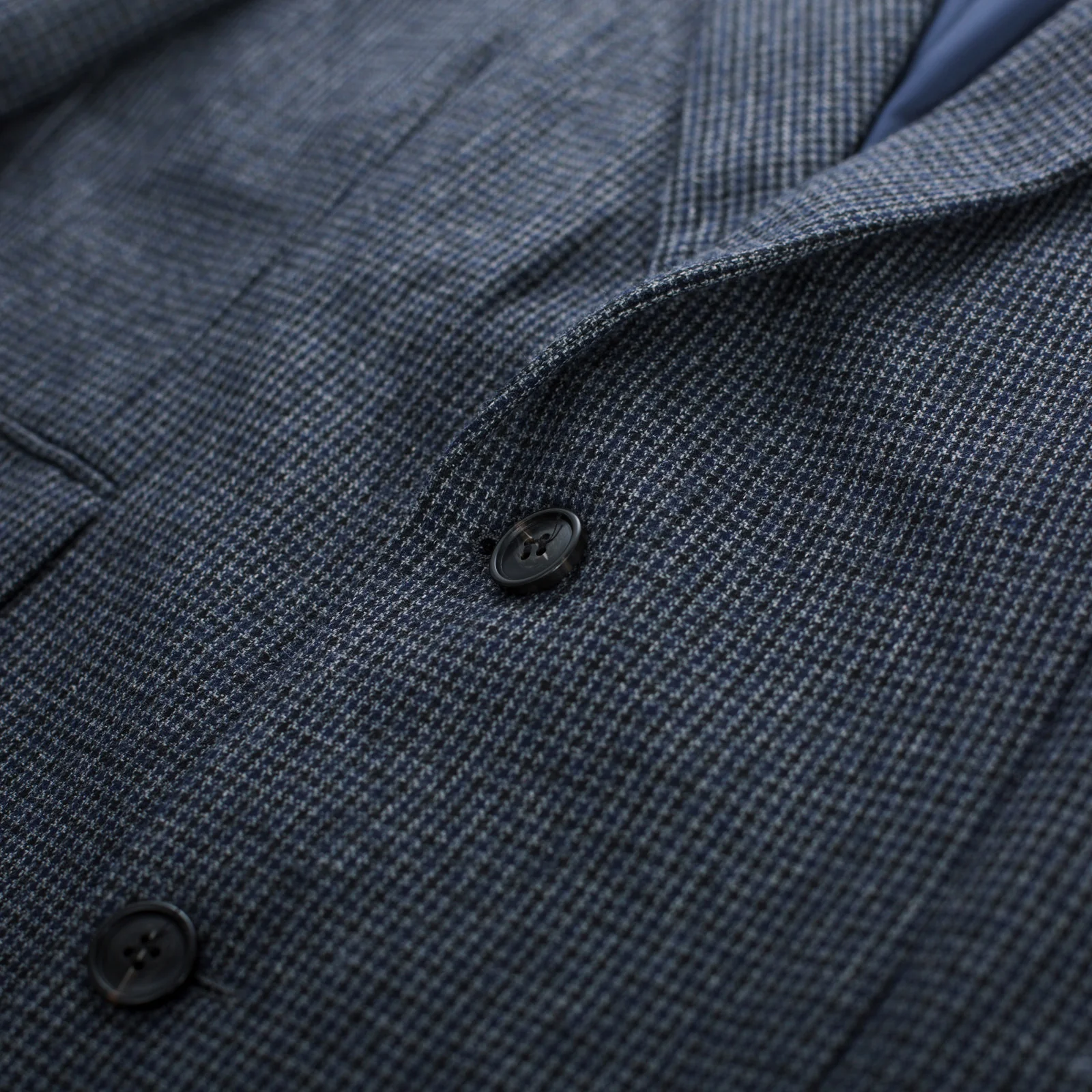 Men's Herringbone Two Button Blazer British Wool Blend Vintage Sport Coats - Image 35