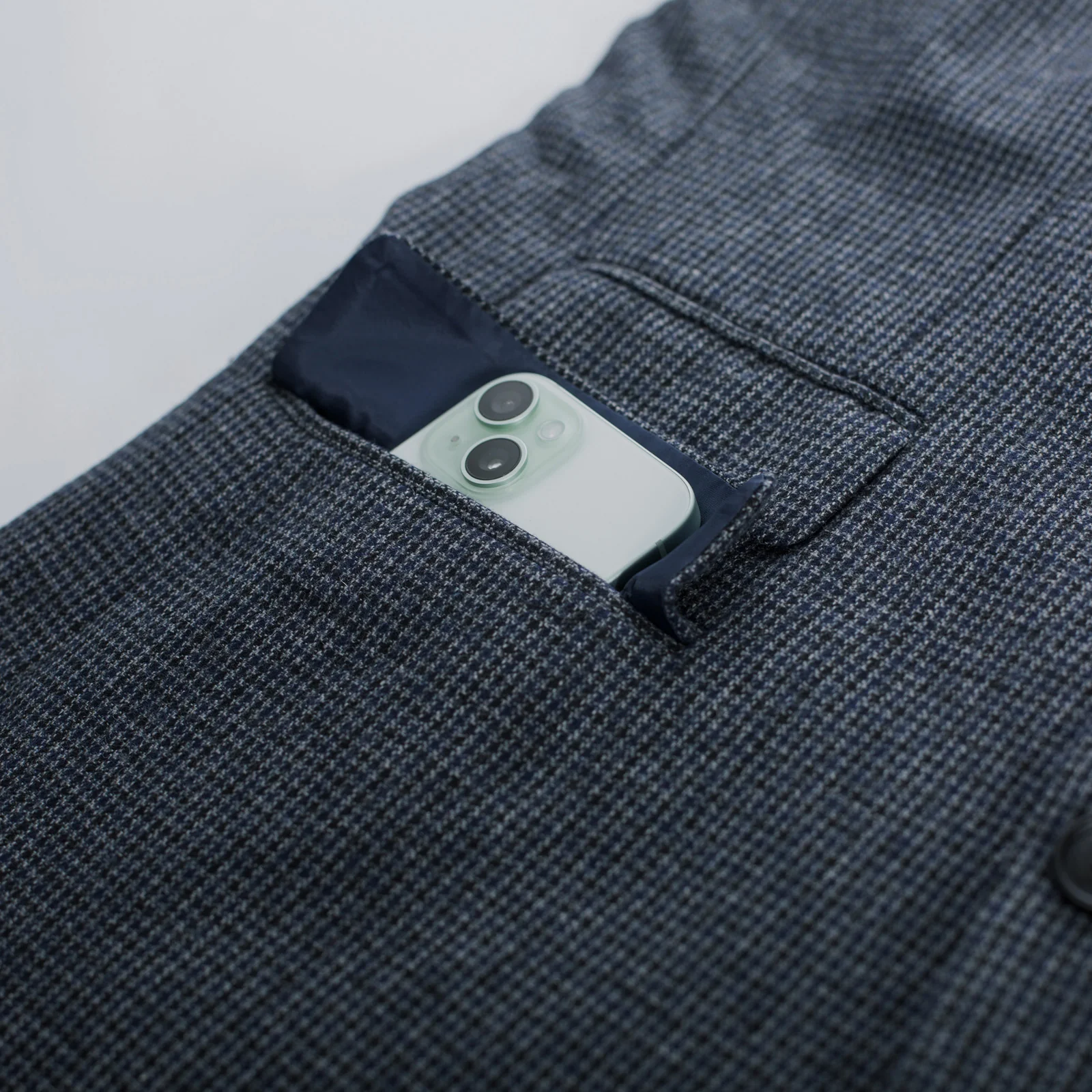 Men's Herringbone Two Button Blazer British Wool Blend Vintage Sport Coats - Image 37
