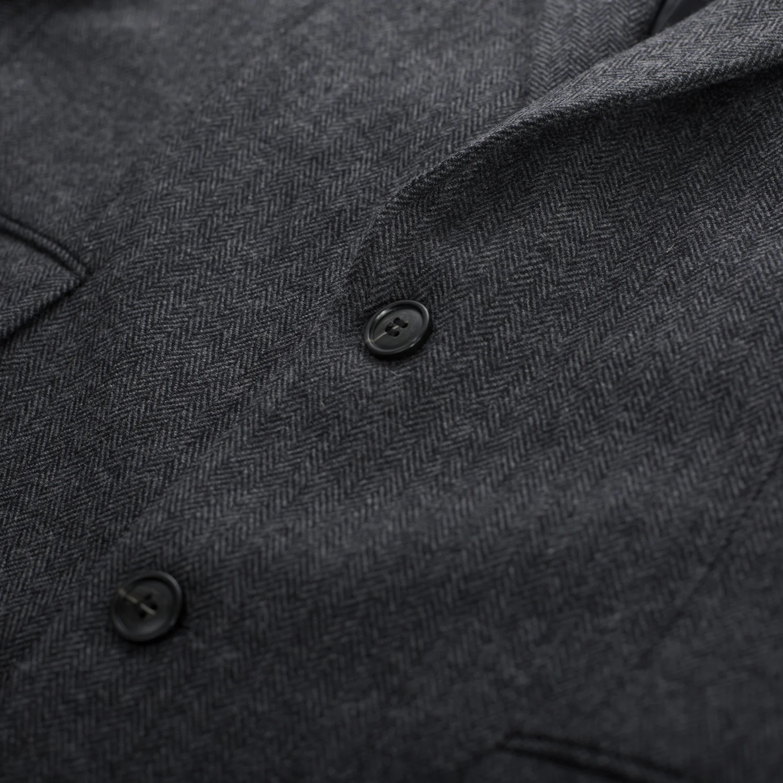 Men's Herringbone Two Button Blazer British Wool Blend Vintage Sport Coats - Image 41