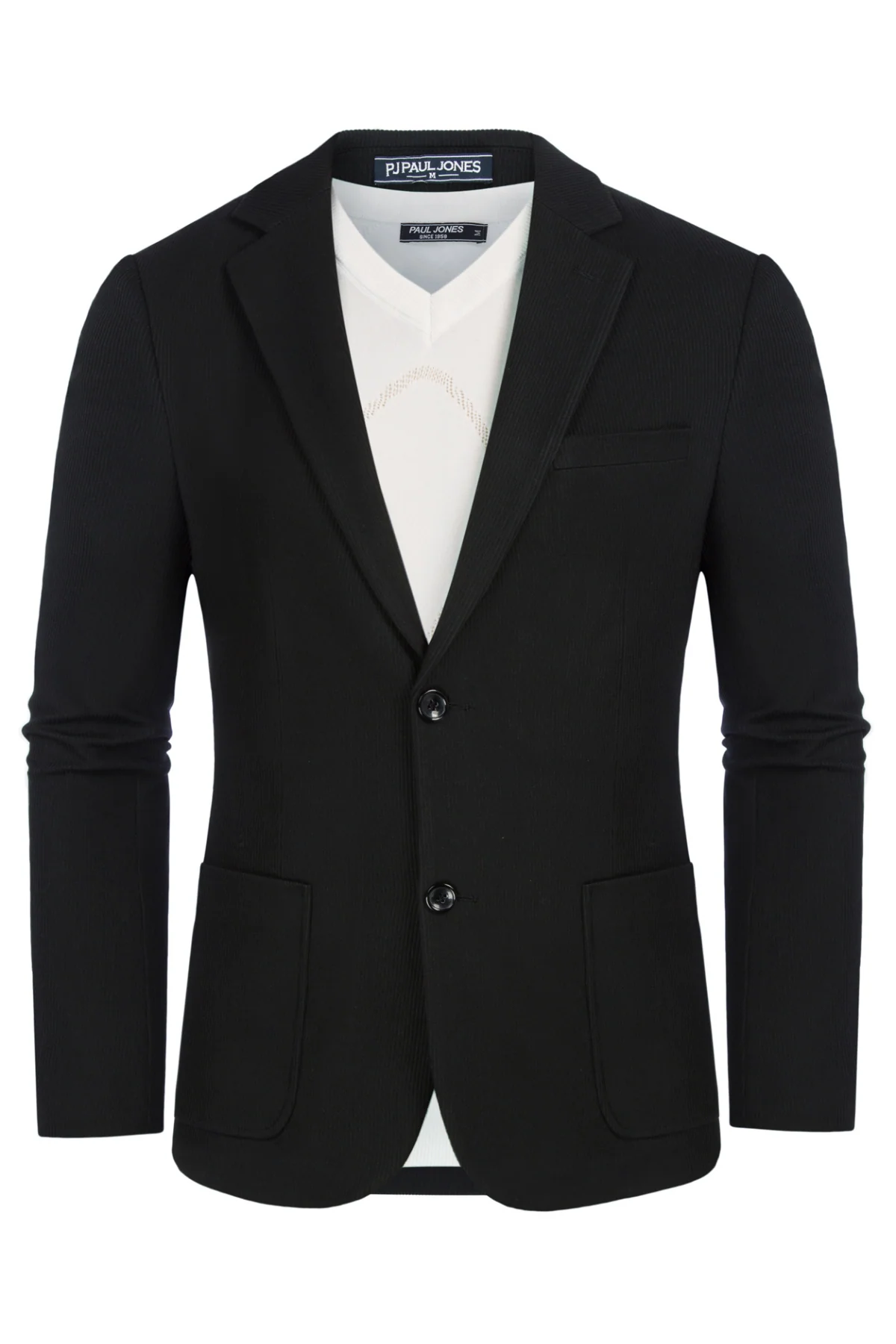 Mens Casual Knit Blazer Two Button Unlined Stretch Sport Coat Suit Jacket - Image 45
