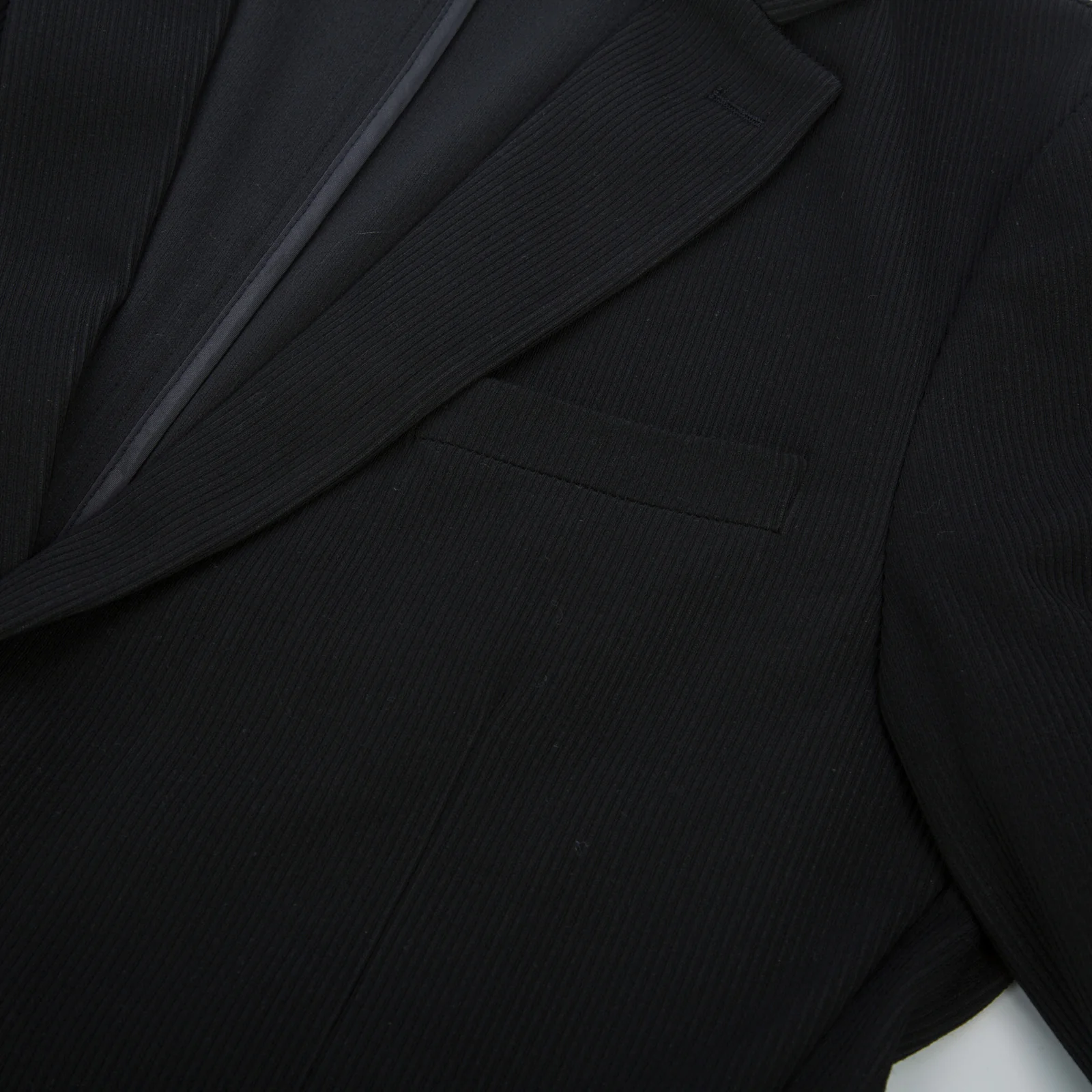 Mens Casual Knit Blazer Two Button Unlined Stretch Sport Coat Suit Jacket - Image 50