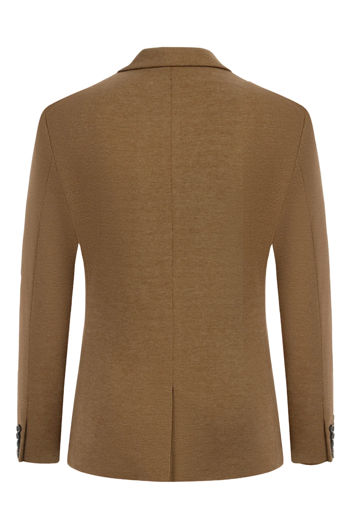 Men Two Buttons Blazer Coat with Pockets Casual Notch Lapel Coat - Image 10