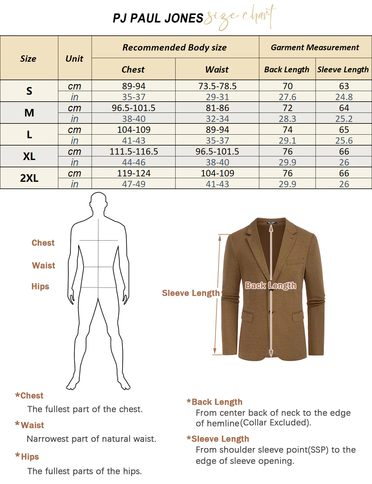 Men Two Buttons Blazer Coat with Pockets Casual Notch Lapel Coat - Image 21