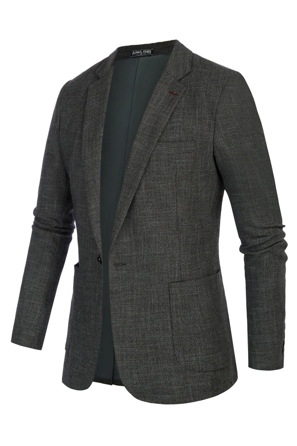 Mens Casual Suit One Button Blazer Jackets Linen Sport Coat with 5 Real Pockets - Image 10