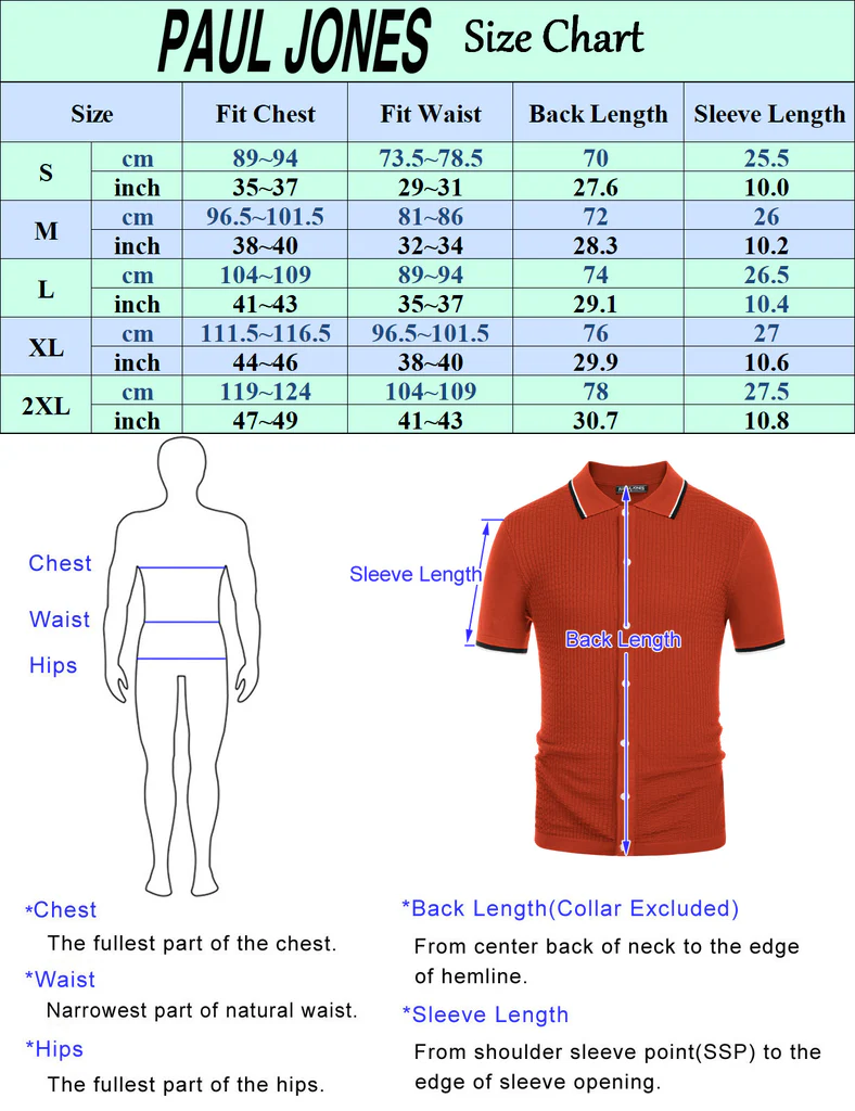 Mens Knitted Polo Cardigans Shirts Quarter Zip Polo T Shirt - Image 33