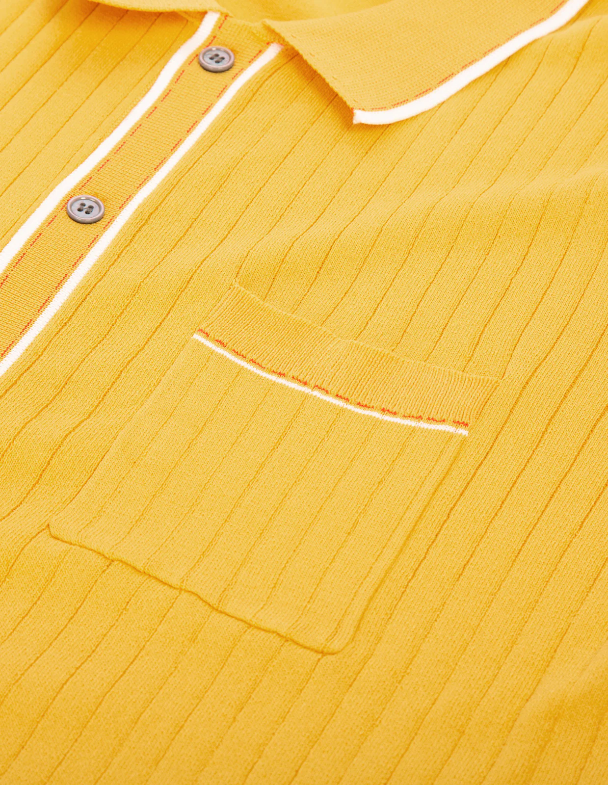 Men's Short Sleeve Knit Polo Cardigans Shirts Vintage Golf Polo Shirt - Image 18