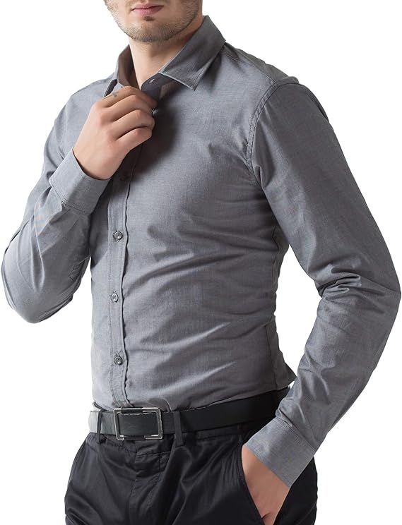 Paul Jones Men's Long Sleeves Button Down Dress Cardigans Shirts - Image 10