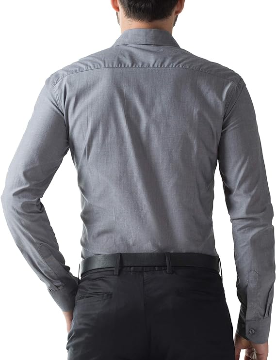 Paul Jones Men's Long Sleeves Button Down Dress Cardigans Shirts - Image 12