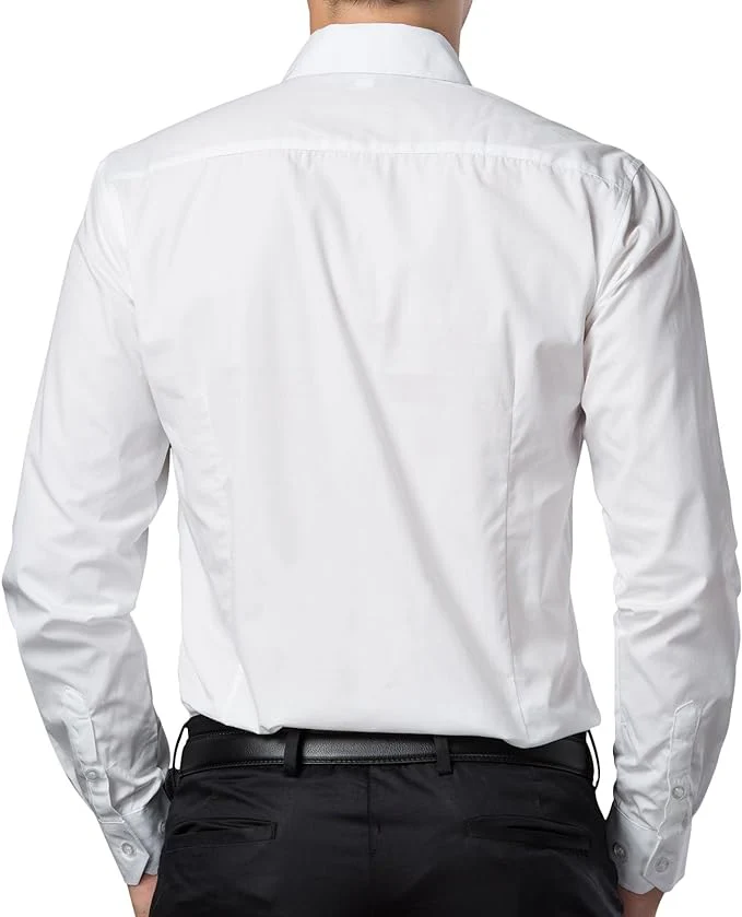 Paul Jones Men's Long Sleeves Button Down Dress Cardigans Shirts - Image 34