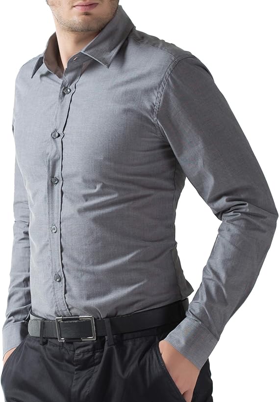 Paul Jones Men's Long Sleeves Button Down Dress Cardigans Shirts - Image 9