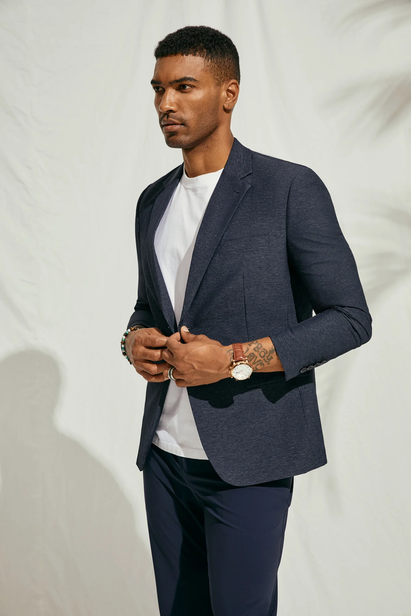 Men's Stretch Blazer Casual Suit Jackets Wrinlke Free Lightweight Sport Coats - Image 11