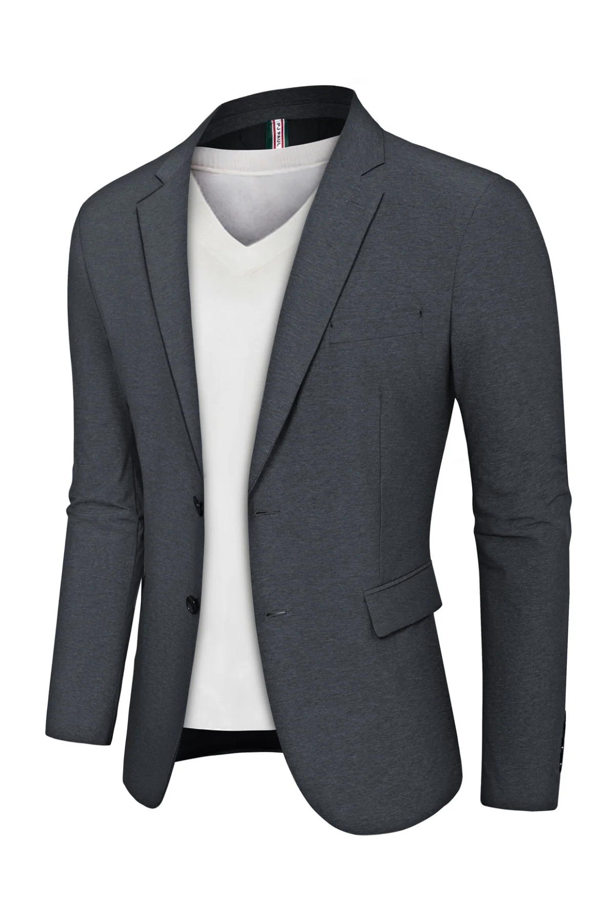 Men's Stretch Blazer Casual Suit Jackets Wrinlke Free Lightweight Sport Coats - Image 19