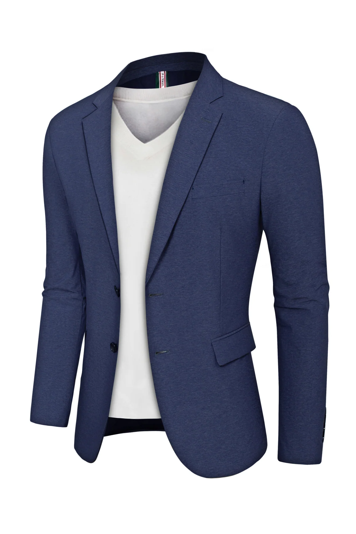 Men's Stretch Blazer Casual Suit Jackets Wrinlke Free Lightweight Sport Coats - Image 25