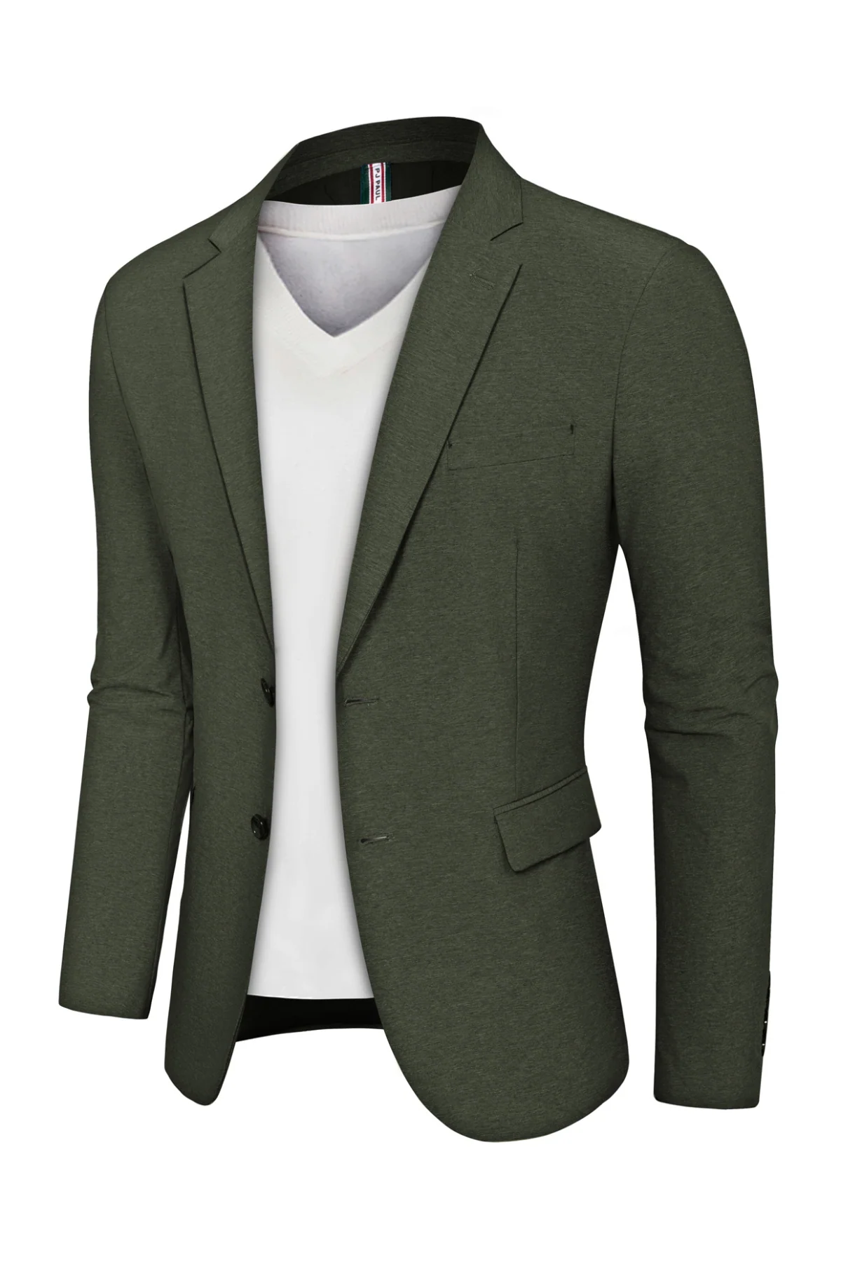 Men's Stretch Blazer Casual Suit Jackets Wrinlke Free Lightweight Sport Coats - Image 27
