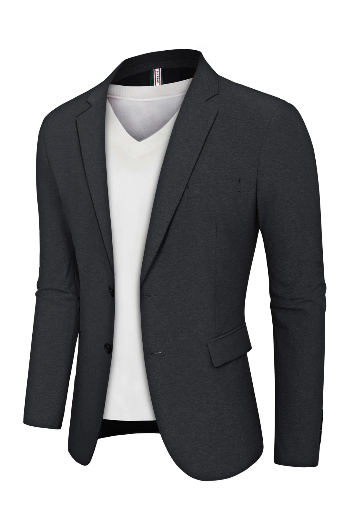 Men's Stretch Blazer Casual Suit Jackets Wrinlke Free Lightweight Sport Coats - Image 6