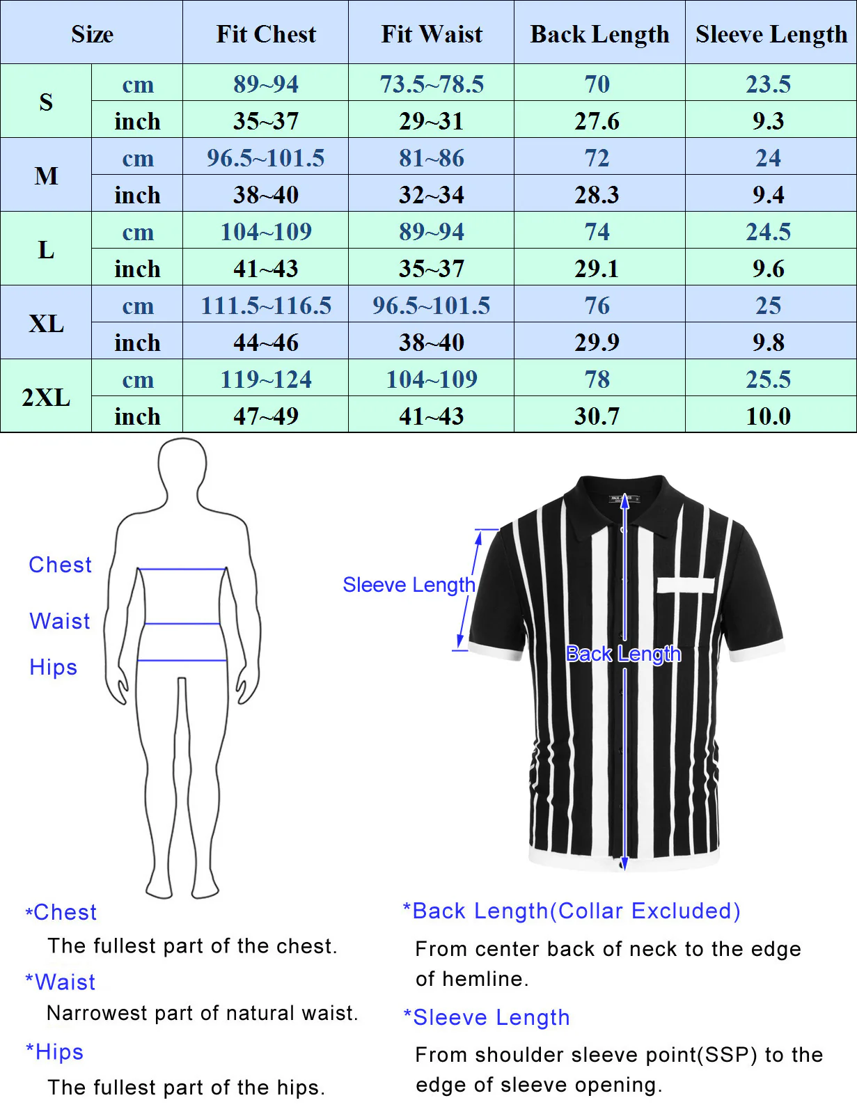 Mens Polo Shirts Vintage Striped Button Down Knitted Golf Cardigans Shirts - Image 19