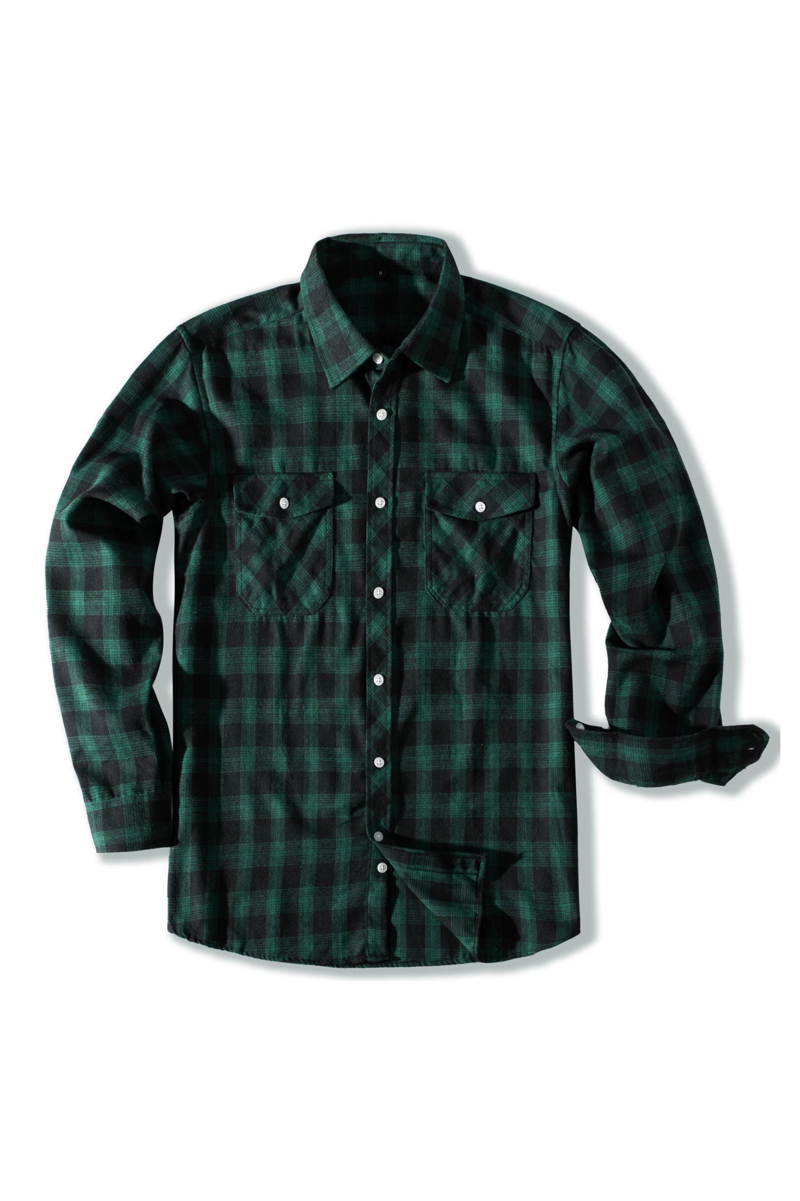 Pj Paul Jones Mens Flannel Button Down Shirts Plaid Casual Regular Fit Long Sleeve Cardigans Shirts - Image 10