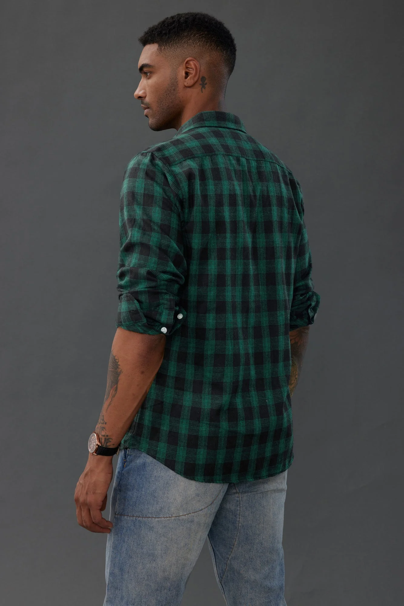 Pj Paul Jones Mens Flannel Button Down Shirts Plaid Casual Regular Fit Long Sleeve Cardigans Shirts - Image 12