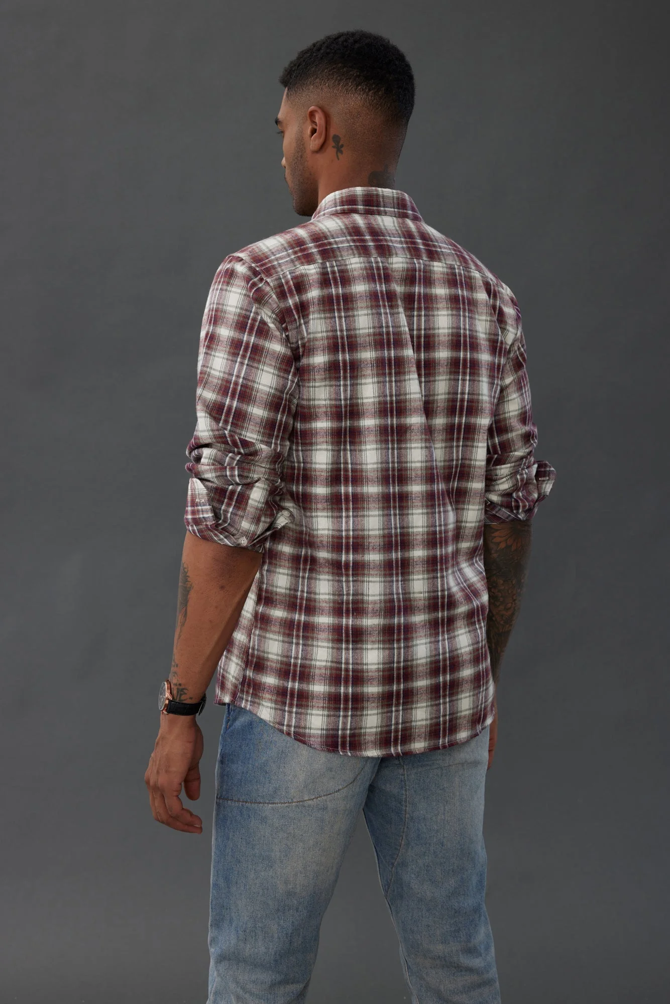 Pj Paul Jones Mens Flannel Button Down Shirts Plaid Casual Regular Fit Long Sleeve Cardigans Shirts - Image 20
