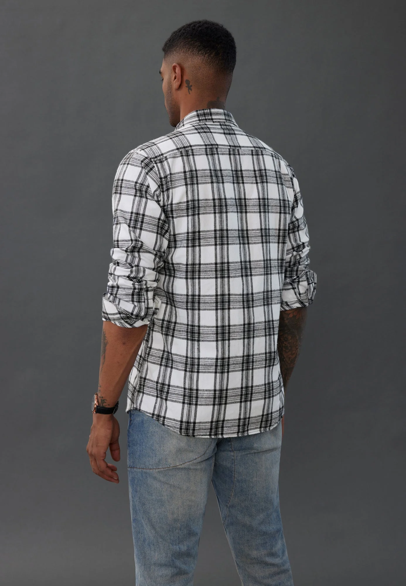 Pj Paul Jones Mens Flannel Button Down Shirts Plaid Casual Regular Fit Long Sleeve Cardigans Shirts - Image 26