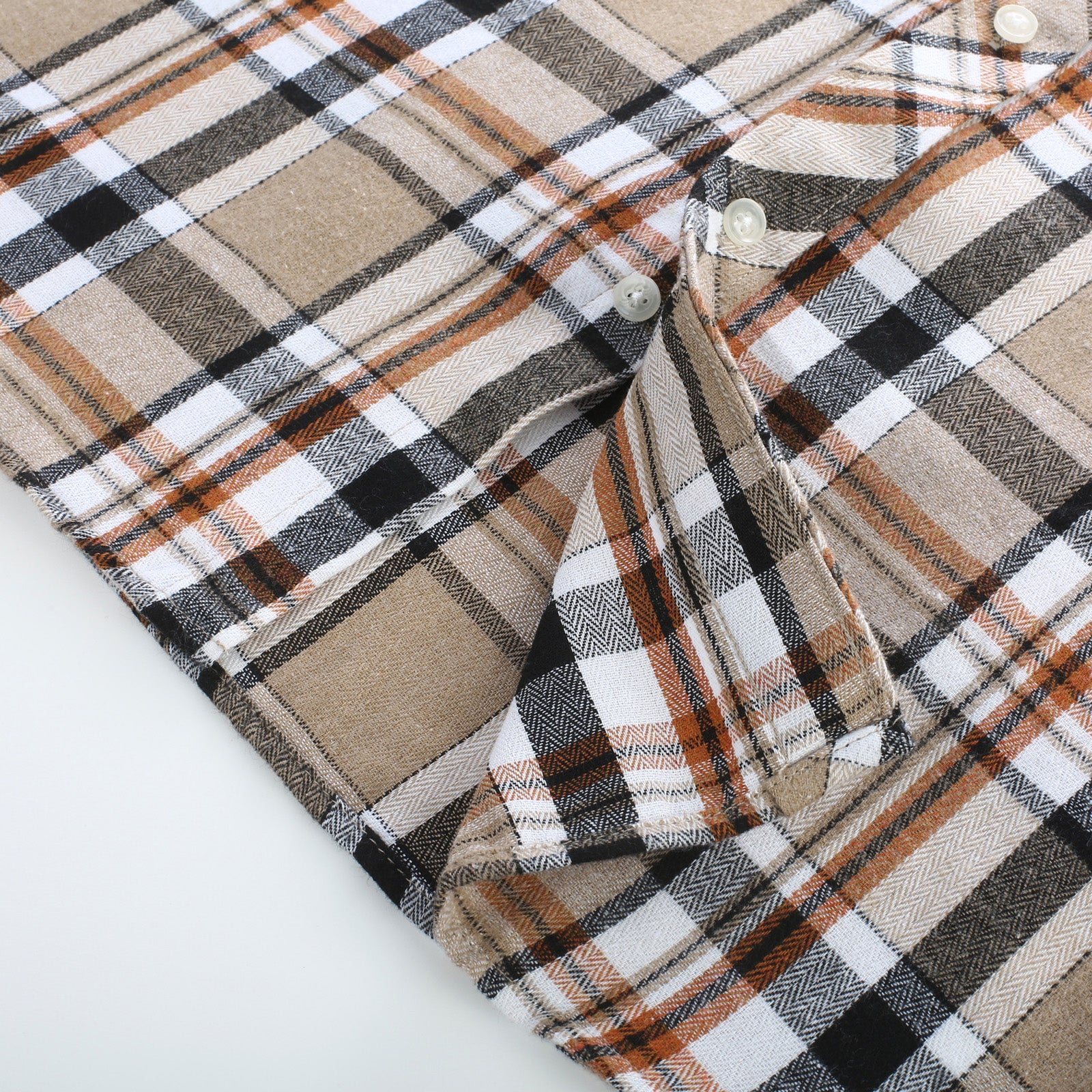 Pj Paul Jones Mens Flannel Button Down Shirts Plaid Casual Regular Fit Long Sleeve Cardigans Shirts - Image 40